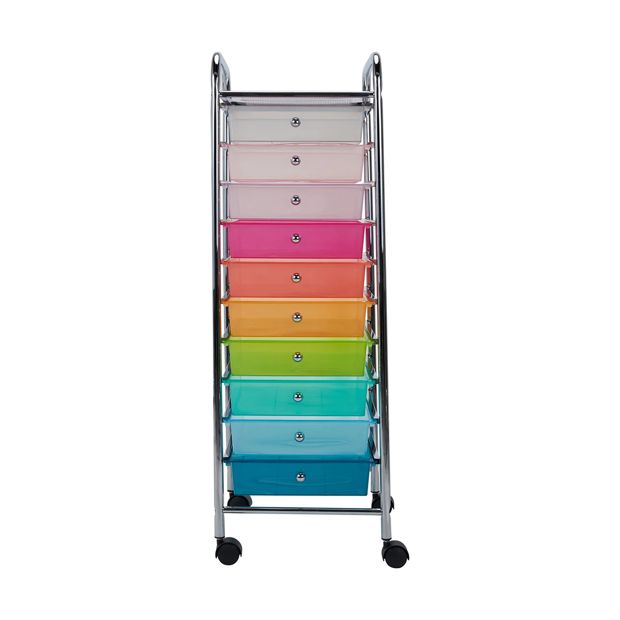 10 Drawer Trolley - Anko