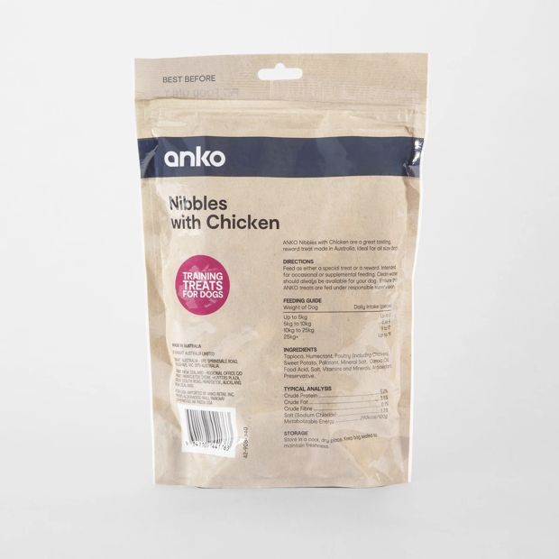 Pet Treat Chicken Nibbles - Anko