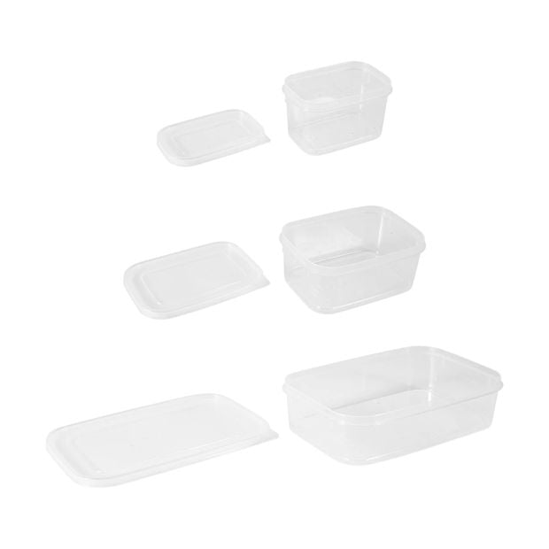 Food Container Set, 15 Piece - Anko