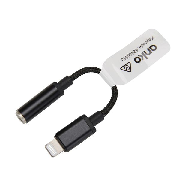 Lightning to 3.5mm Earphone Jack Adaptor - Anko