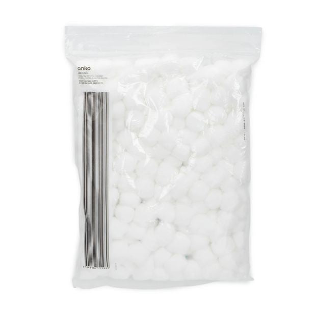 200 Pack Organic Cotton Balls