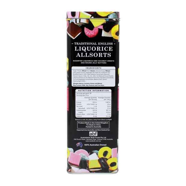 Barratt's Traditional English Liquorice Allsorts Gift Tin 700g