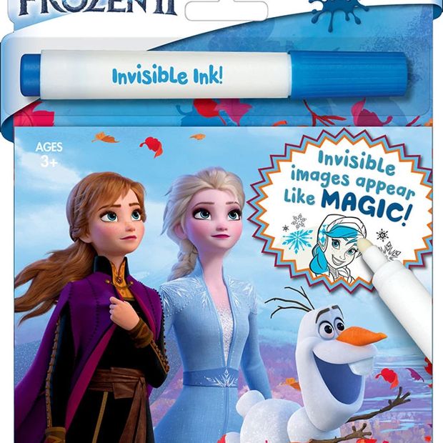 INKcredibles Disney Frozen II Invisible Ink Game Book