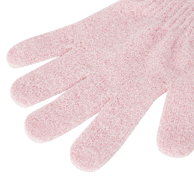 Exfoliating Gloves - Pink