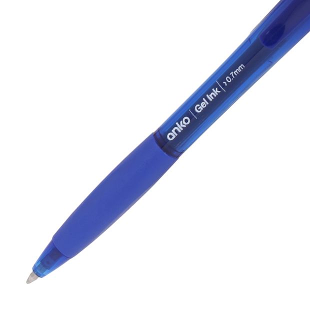 Retractable Gel Pens, 6 Pack - Anko