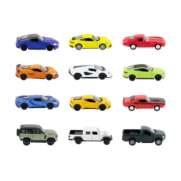 Welly NEX Models Diecast Pull Back Cars - Assorted