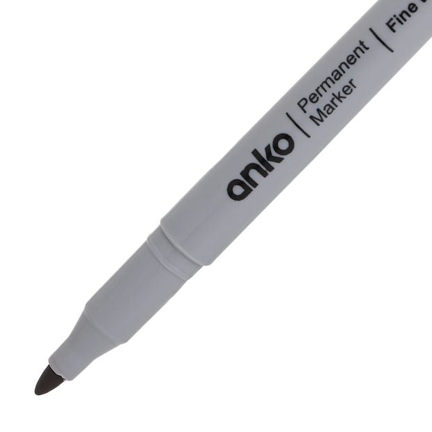 Permanent Markers 12 Pack - Anko