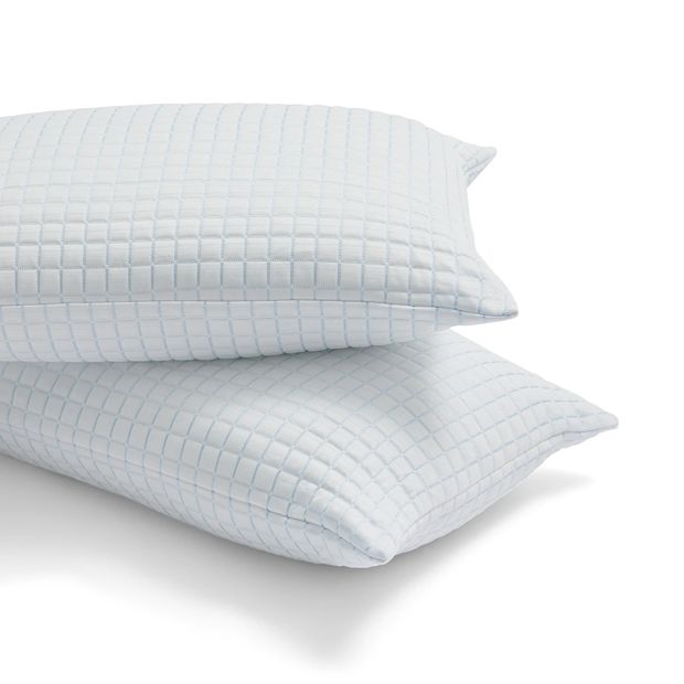 Medium Profile Cool Touch Pillows, 2 Pack - Anko