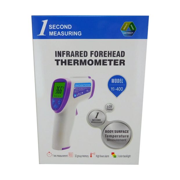 Infrared Forehead Thermometer - 1 second measuring