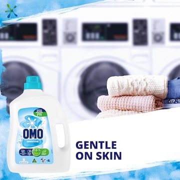 OMO Sensitive Laundry Liquid Detergent 4L