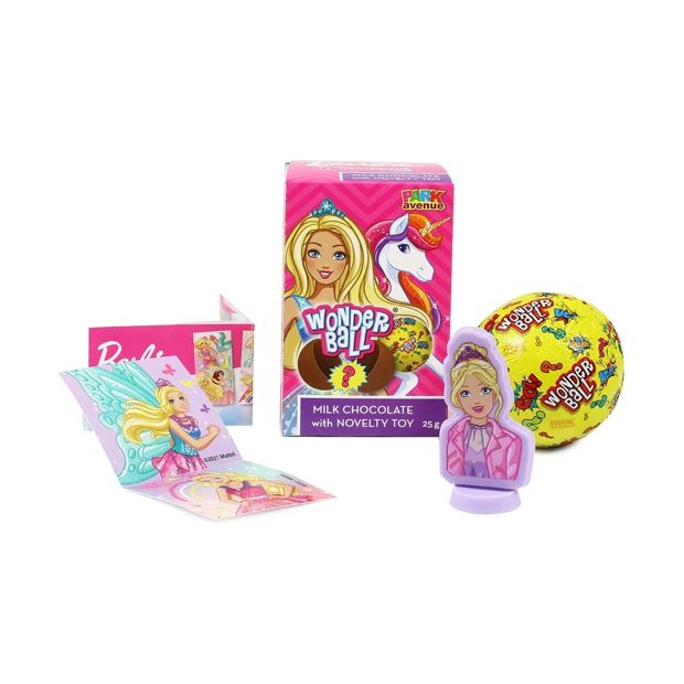 Barbie Wonderball Milk Chocolate with Toy - Park Avenue