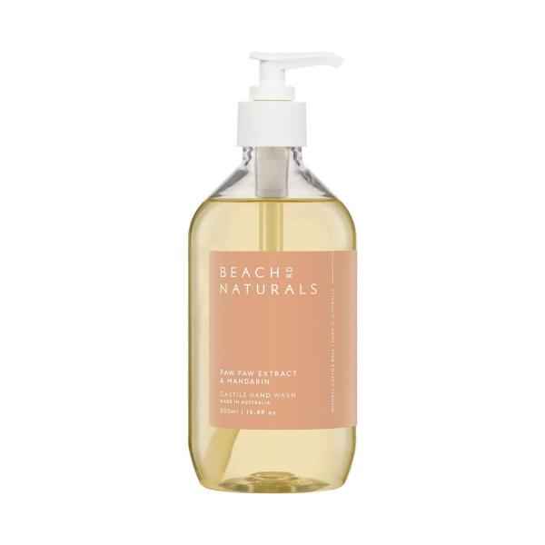BEACH RD NATURALS - PAW PAW EXTRACT CASTILE HAND WASH 500ML