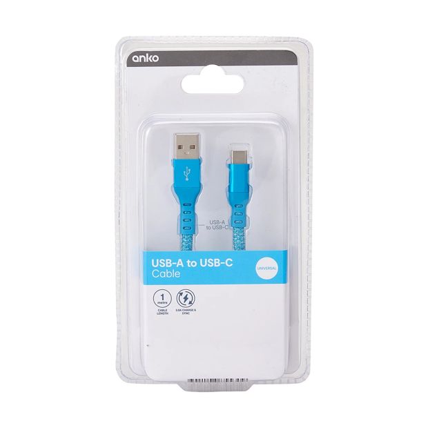 USBC Metal Cable 1m - Anko