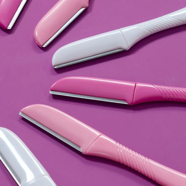 Schick Hydro Silk Touch-Up Razors and Precision Cover Eyebrow Shaper Set - 4 Pack