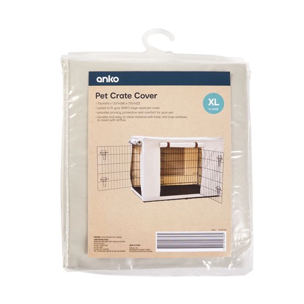 Extra Large Pet Crate Cover - Universal Fit