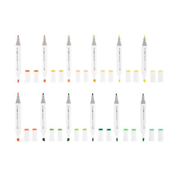 Graphic Markers, 36 Pack - Anko