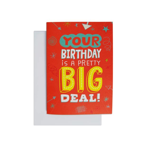 Hallmark Interactive Birthday Card - Big Deal