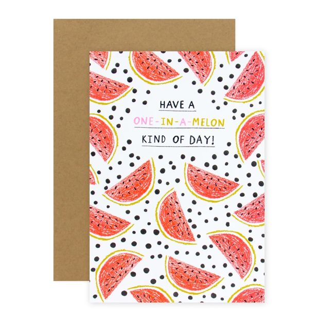 Connections from Hallmark Birthday Card - Watermelons