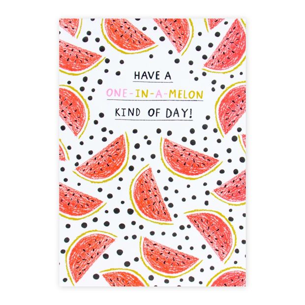 Connections from Hallmark Birthday Card - Watermelons