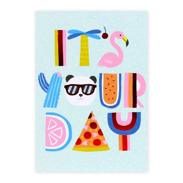 Connections from Hallmark Birthday Card - Your Day Panda