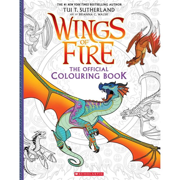 Wings of Fire: The Official Colouring Book - Tui T. Sutherland