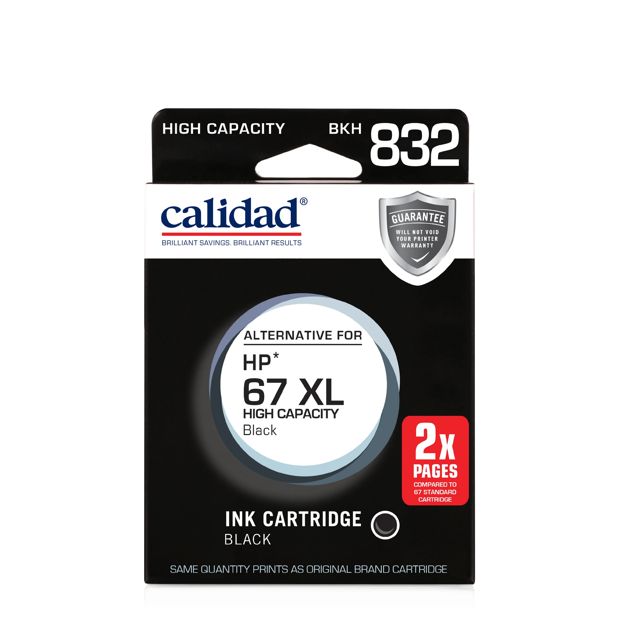 HP 67 XL Ink Cartridge, Black - Calidad