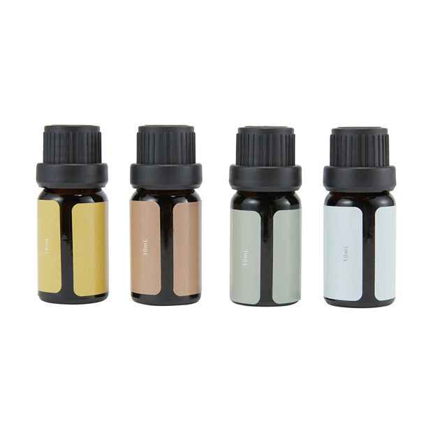 Aromatic Essential Oil Set - 4 x 10ml Bottles