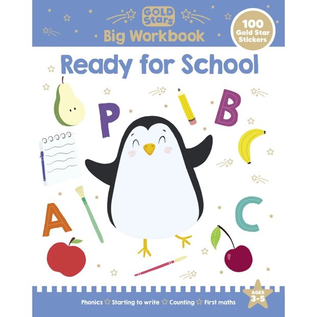 Gold Stars Big Workbook: Ready for School