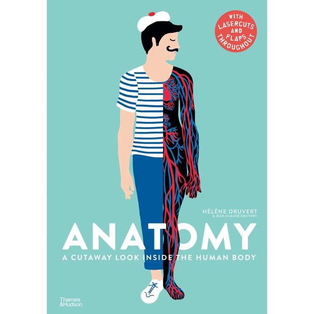 Anatomy: A Cutaway Look Inside the Human Body - Jean-Claude Druvert