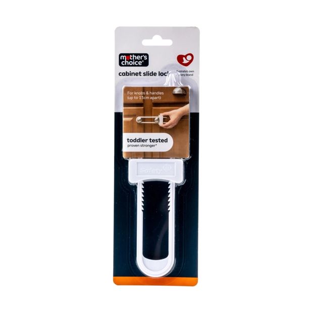 Cabinet Slide Lock - Mother's Choice