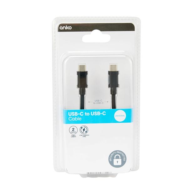 USB-C to USB-C Cable - Anko