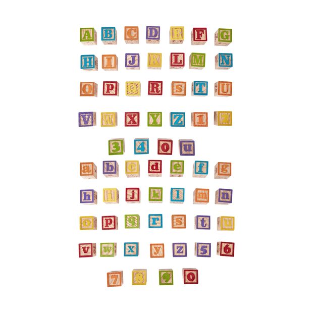 Wooden Alphabet Blocks - Anko