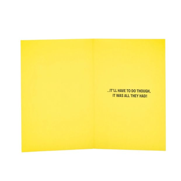 Hallmark Birthday Card - Cheeky Zebra