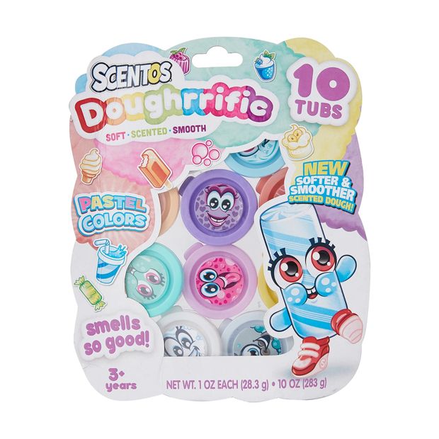Scentos Doughrrific Tubs - 10 Pack
