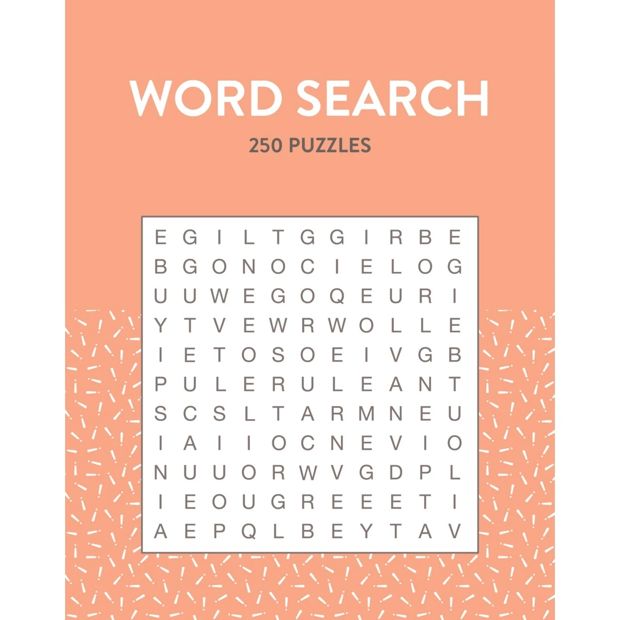250 Puzzles: Word Search
