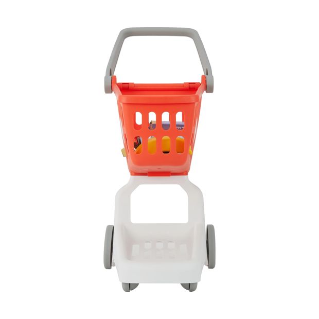 Shopping Trolley & Food 18 Piece Playset - Anko