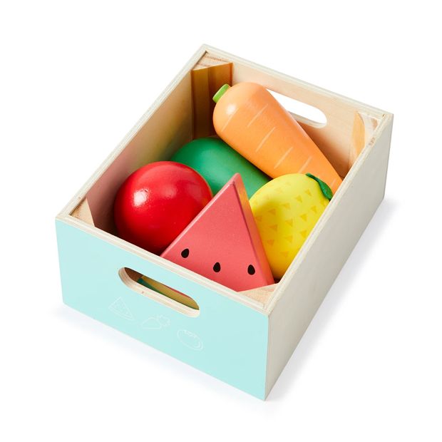 Wooden Food Groups Multipack - Anko