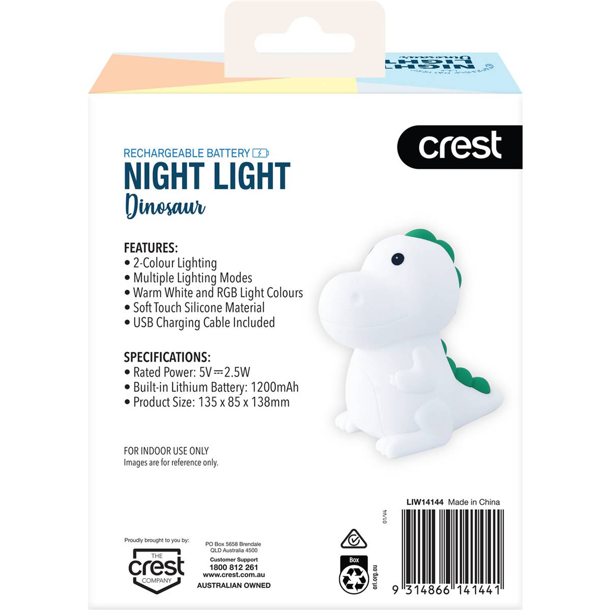 Crest Kids Night Light Assorted each