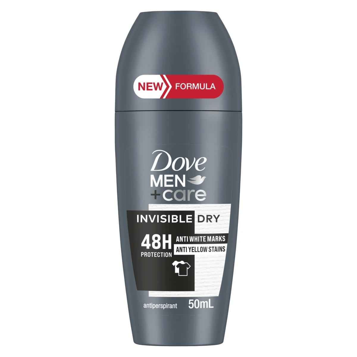 Dove Men + Care Invisible Dry Antiperspirant Deodorant Roll-On