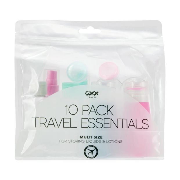 10 Pack Travel Solutions Essentials