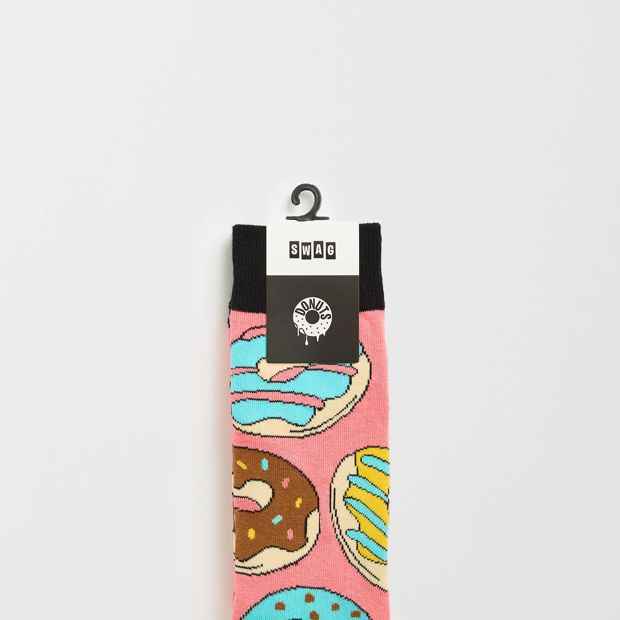 Swag Printed Crew Socks