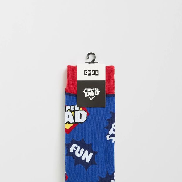 Swag Printed Crew Socks