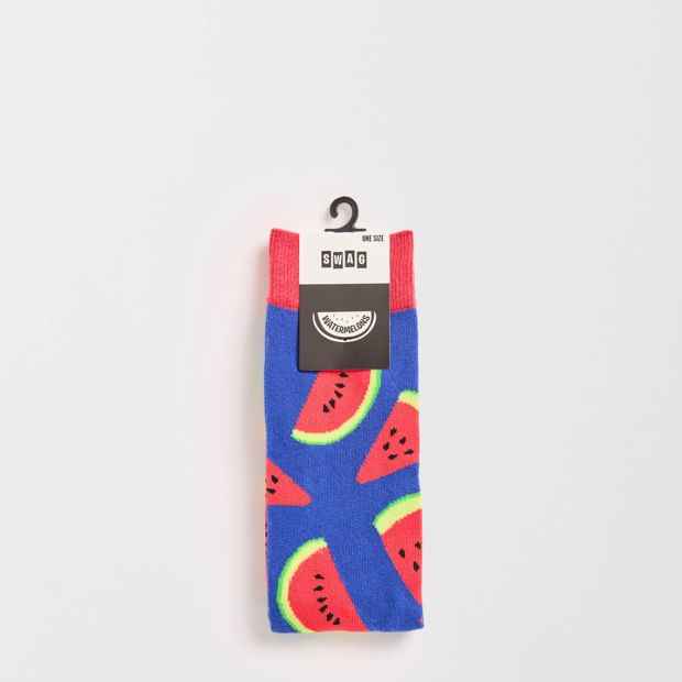 Swag Crew Socks - Watermelon