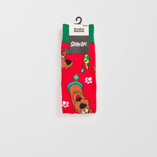 Swag Licensed Crew Socks - Christmas Scooby Doo
