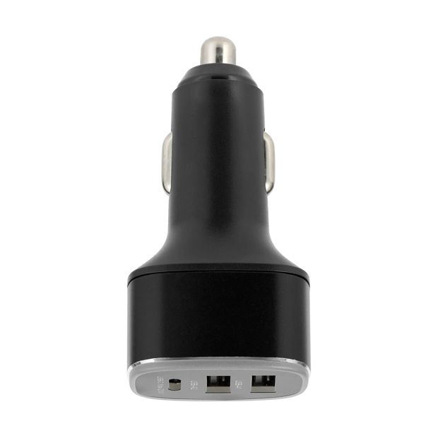 Car Charger with USB and USB-C - Anko