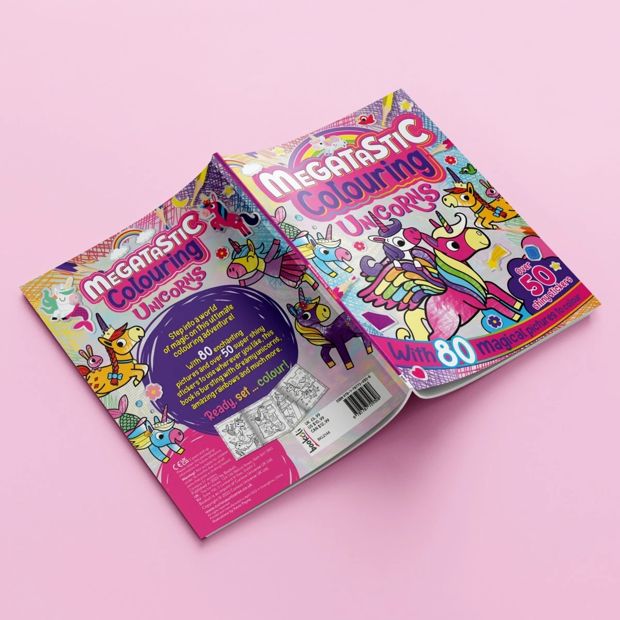 Megatastic Colouring: Unicorns
