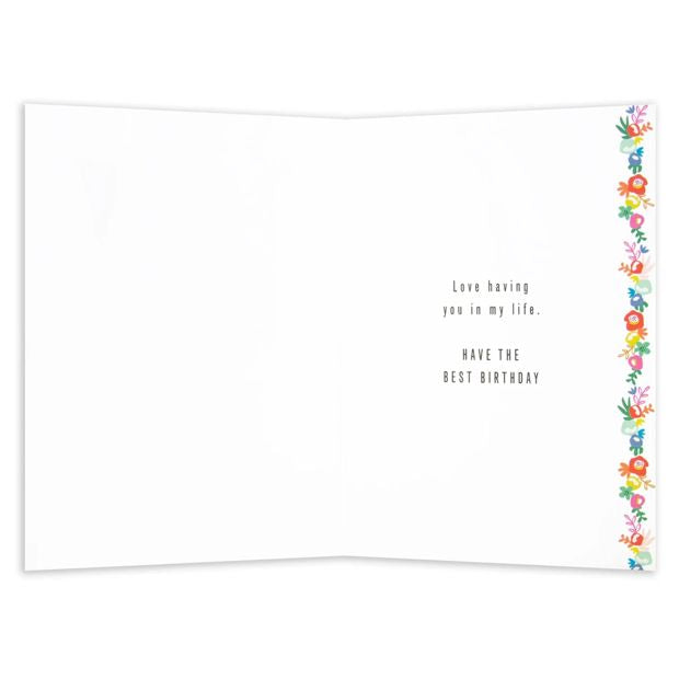 Connections from Hallmark Birthday Card For Aunty - Colourful Bunting