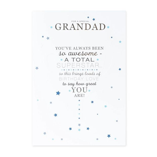 Connections from Hallmark Birthday Card For Grandad - Total Superstar