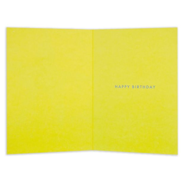 Connections from Hallmark 3rd Birthday Card - Neon and Stars