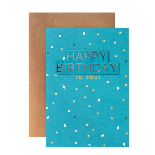 Connections from Hallmark Birthday Card - Neon Dots